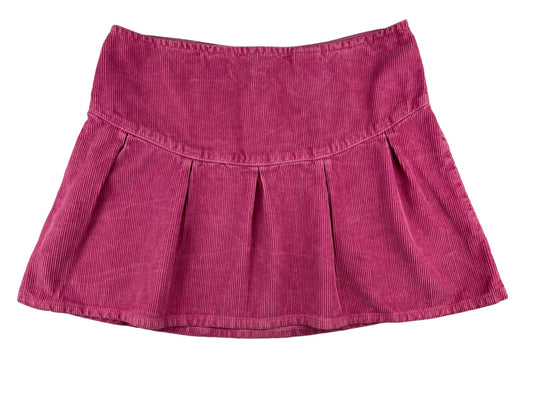 Jupe vintage en velours rose - 12 ans