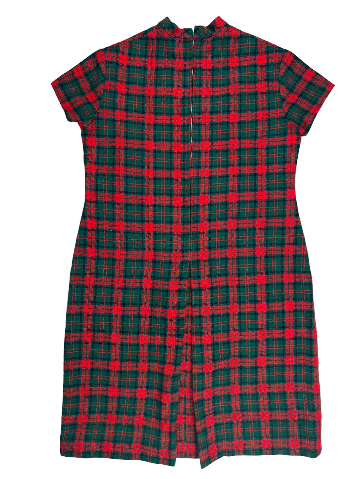 Robe tartan vintage - 10 ans