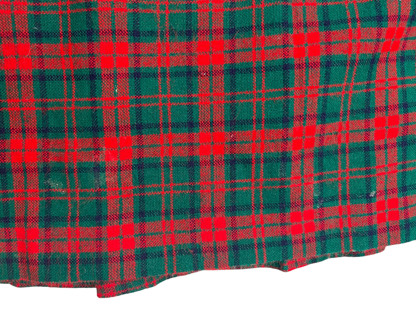 Robe tartan vintage - 10 ans