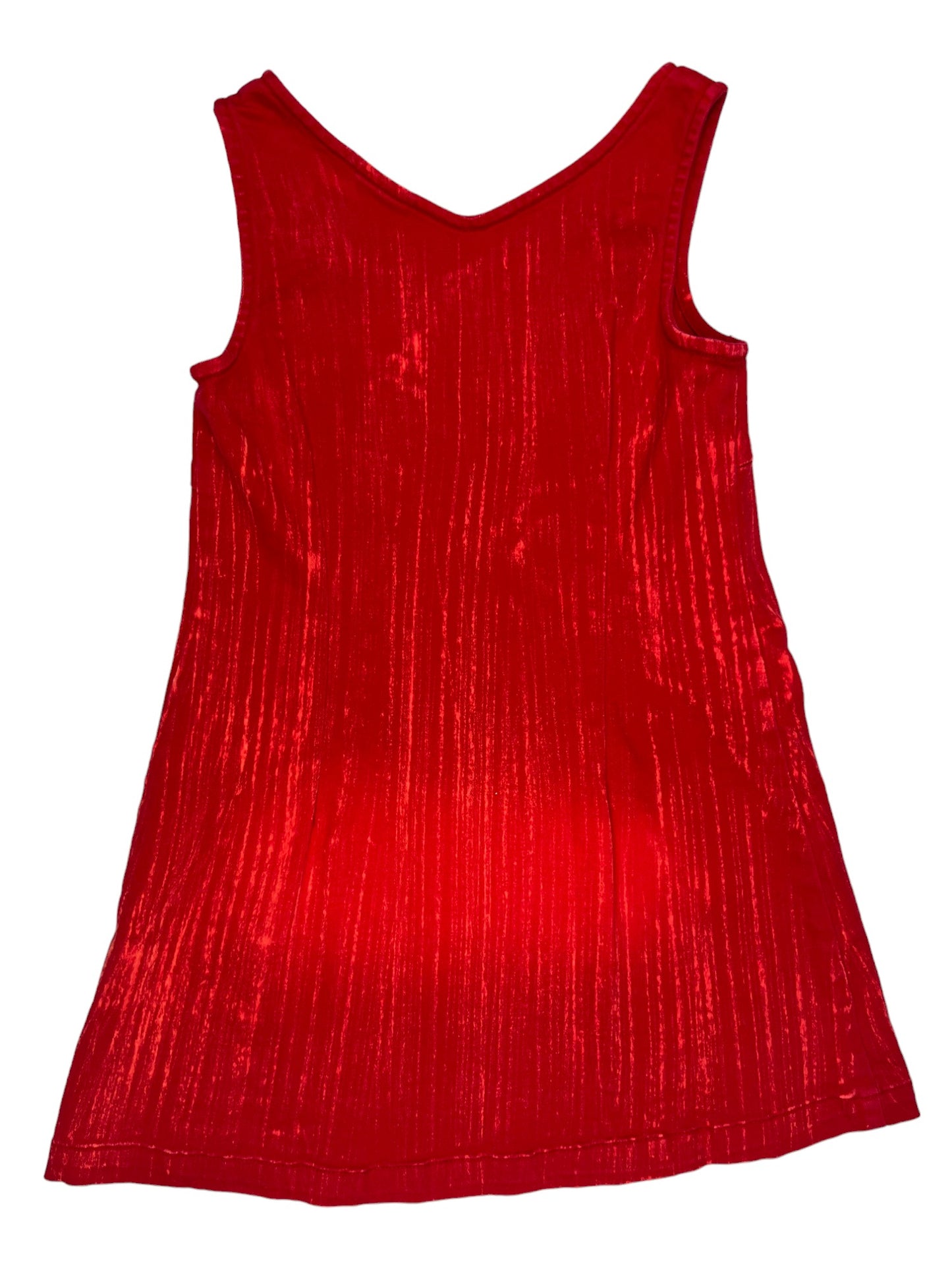 Robe vintage DDP rouge - 5 ans