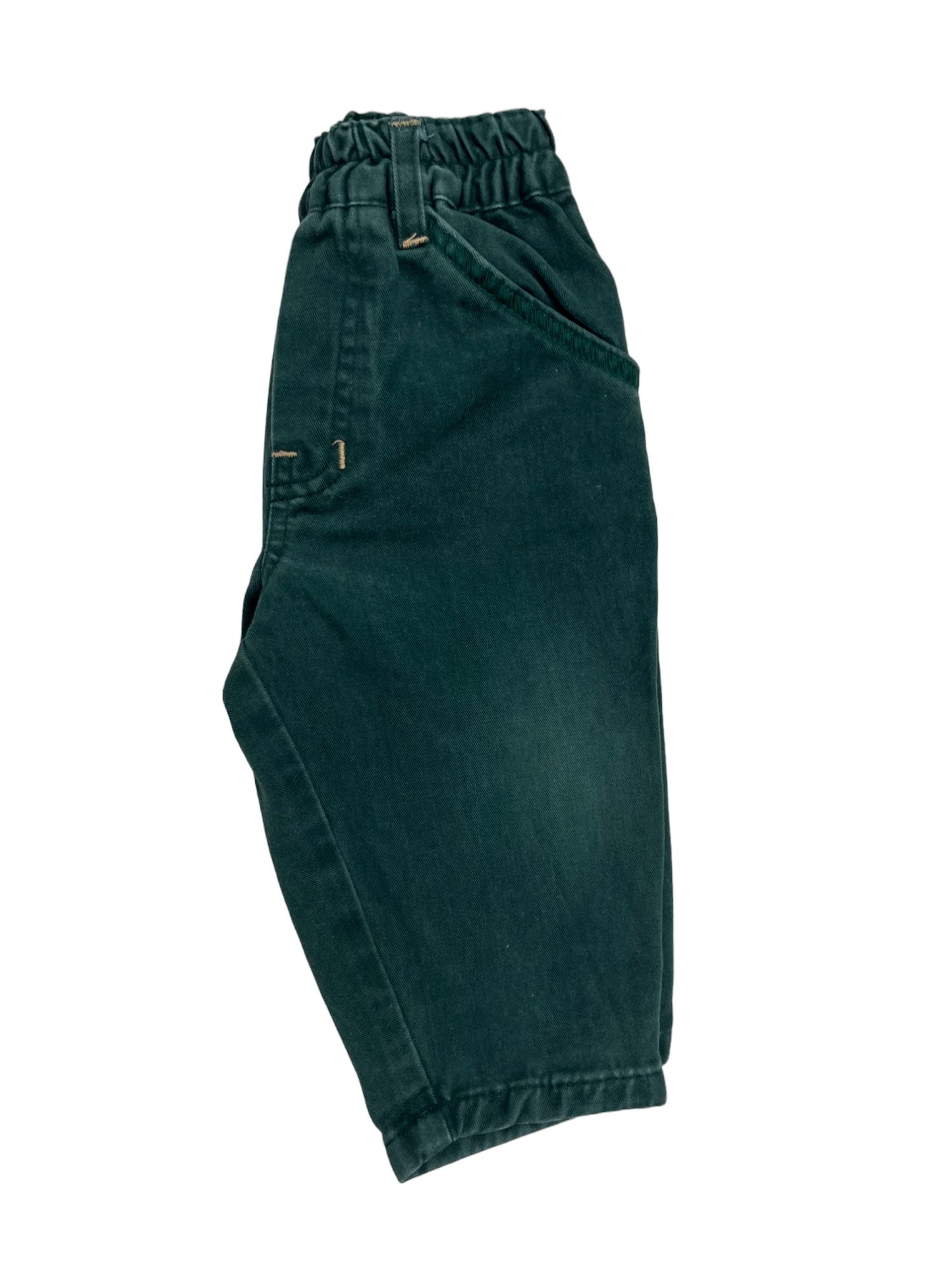 Pantalon vintage vert - 1 an