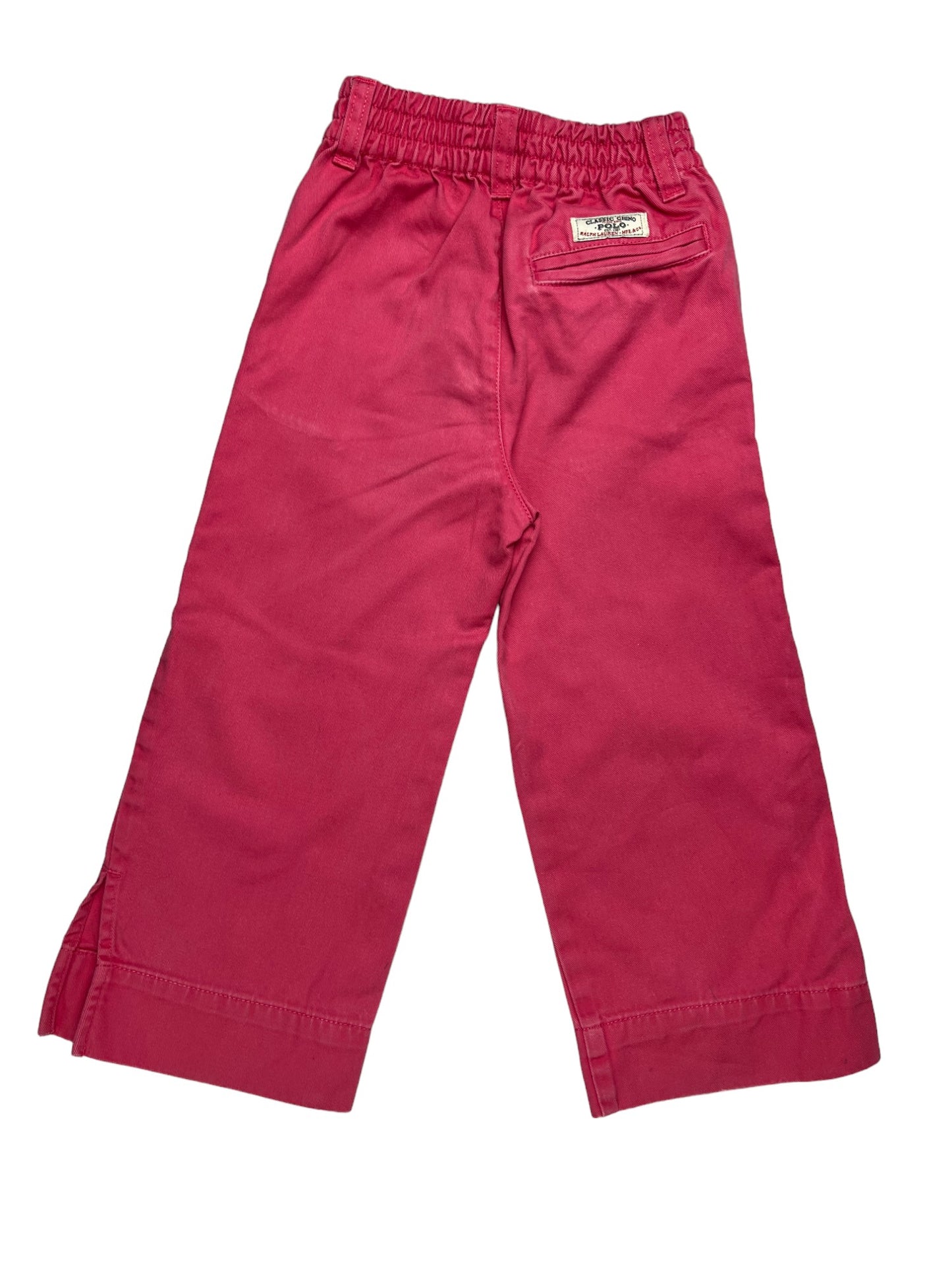 Pantalon chino rose Ralph Lauren - 4 ans