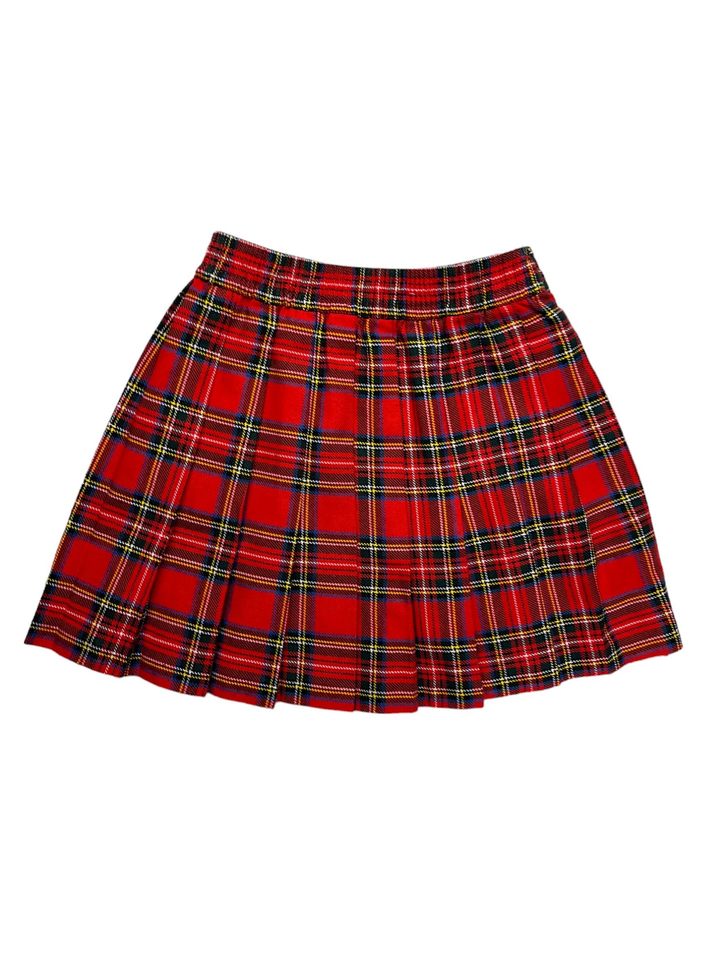 Jupe plissée tartan vintage - 4 ans