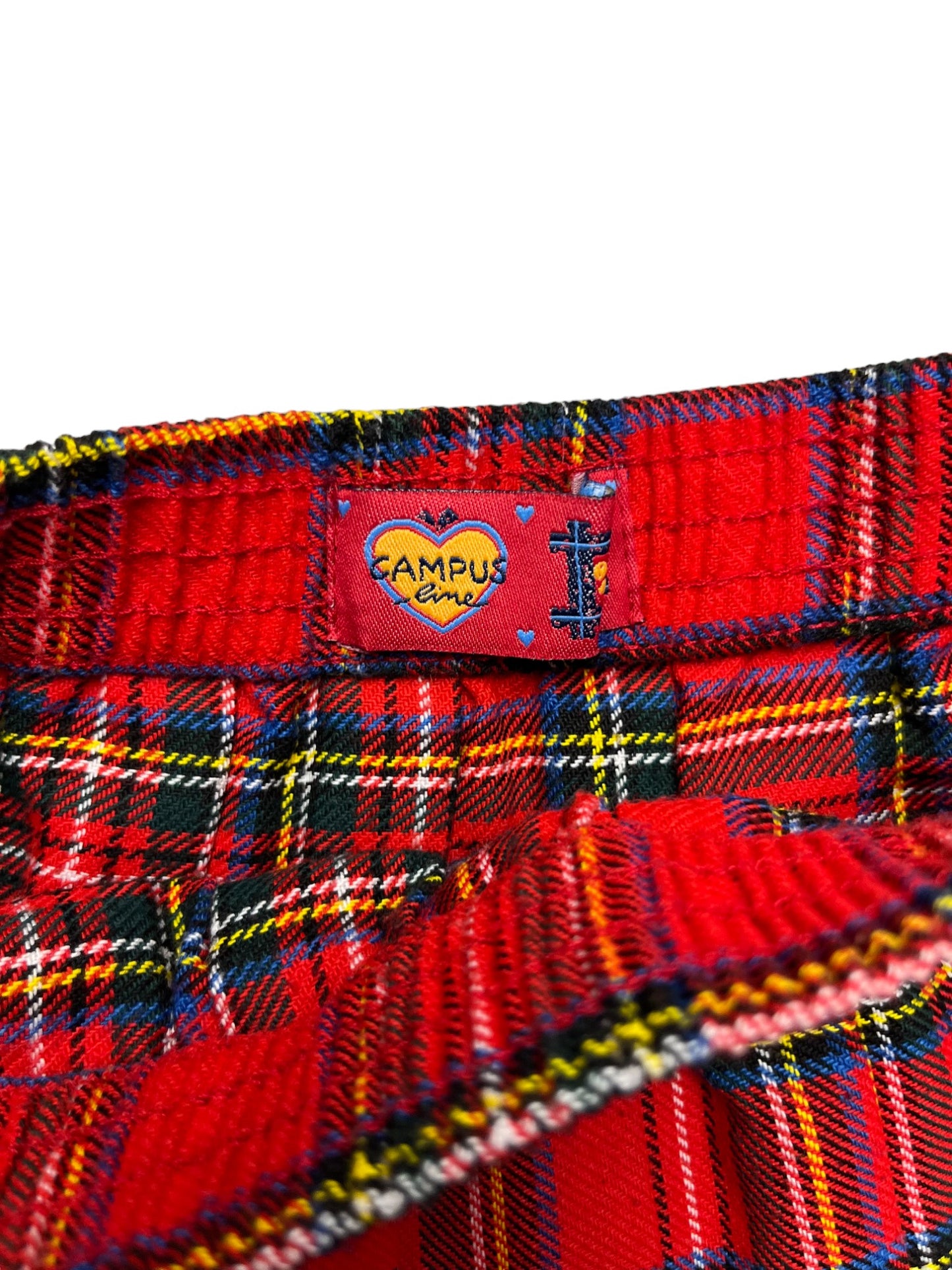 Jupe plissée tartan vintage - 4 ans