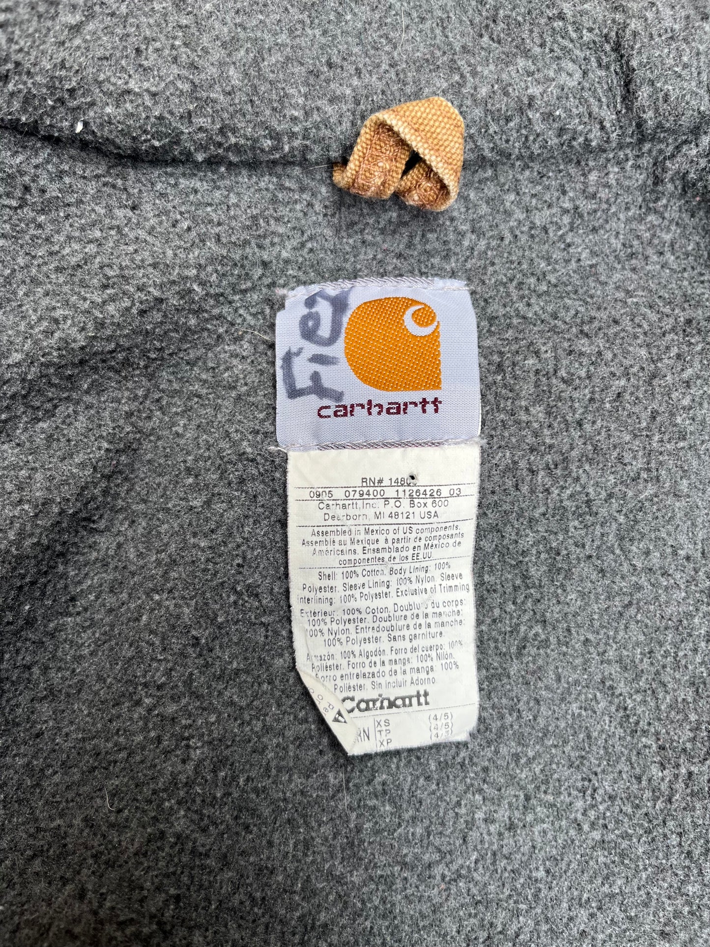 Veste Carhartt vintage beige 4/5 ans