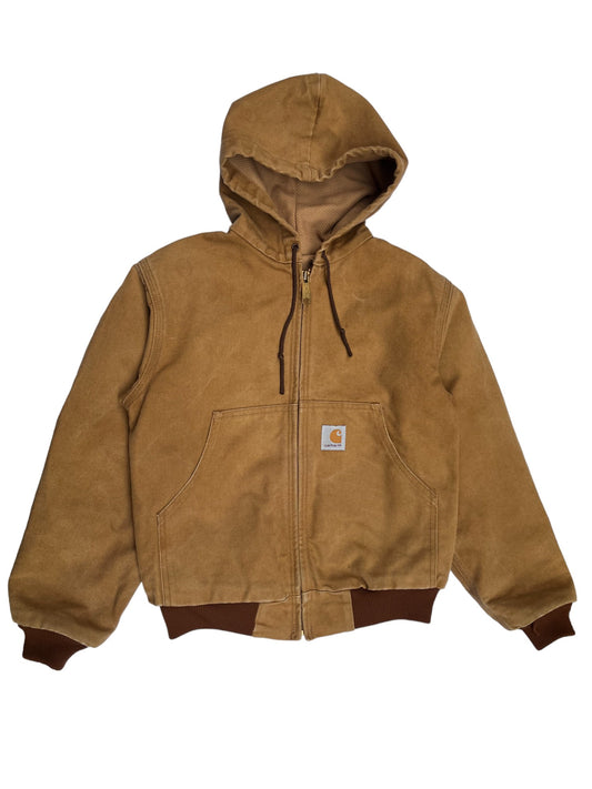 Veste Carhartt vintage beige à capuche 10 ans