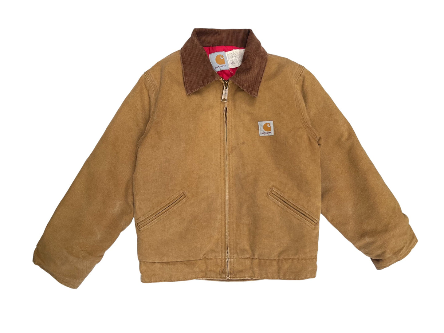 Veste Carhartt vintage beige à col 8/10 ans