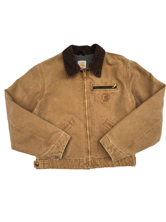 Veste Carhartt vintage beige à col 12 ans