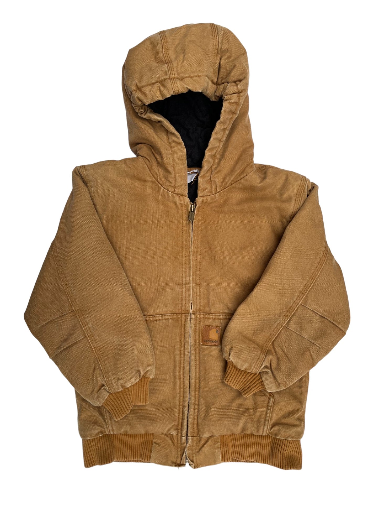 Veste Carhartt vintage beige à capuche 8/10 ans