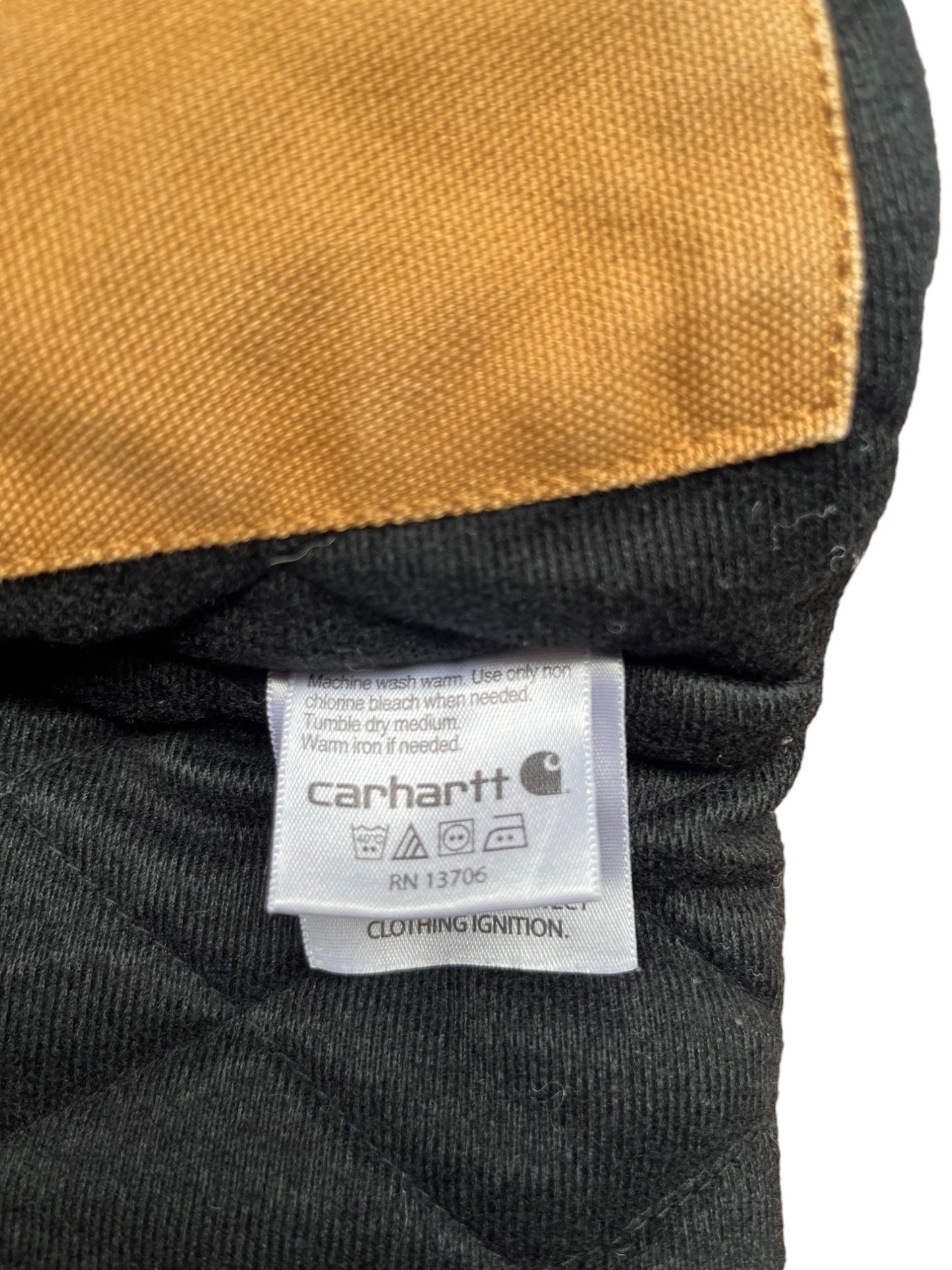 Veste Carhartt vintage beige à capuche 10 ans