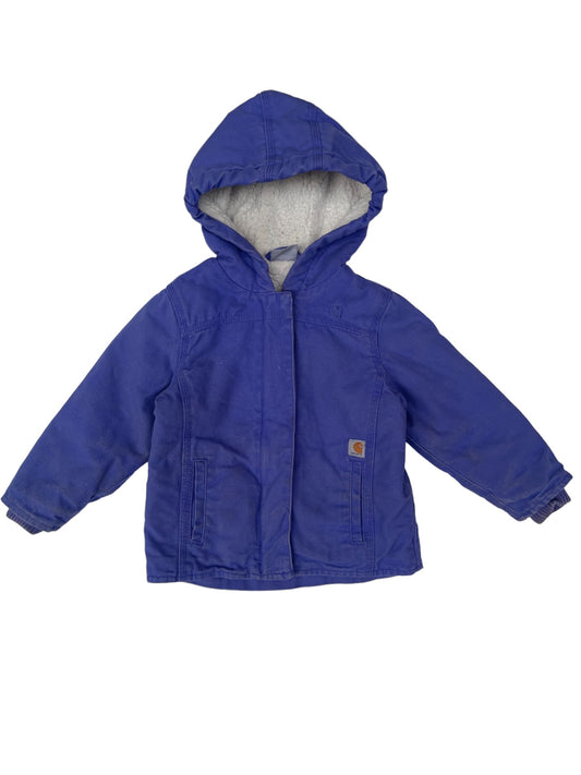 Veste Carhartt violette 2 ans