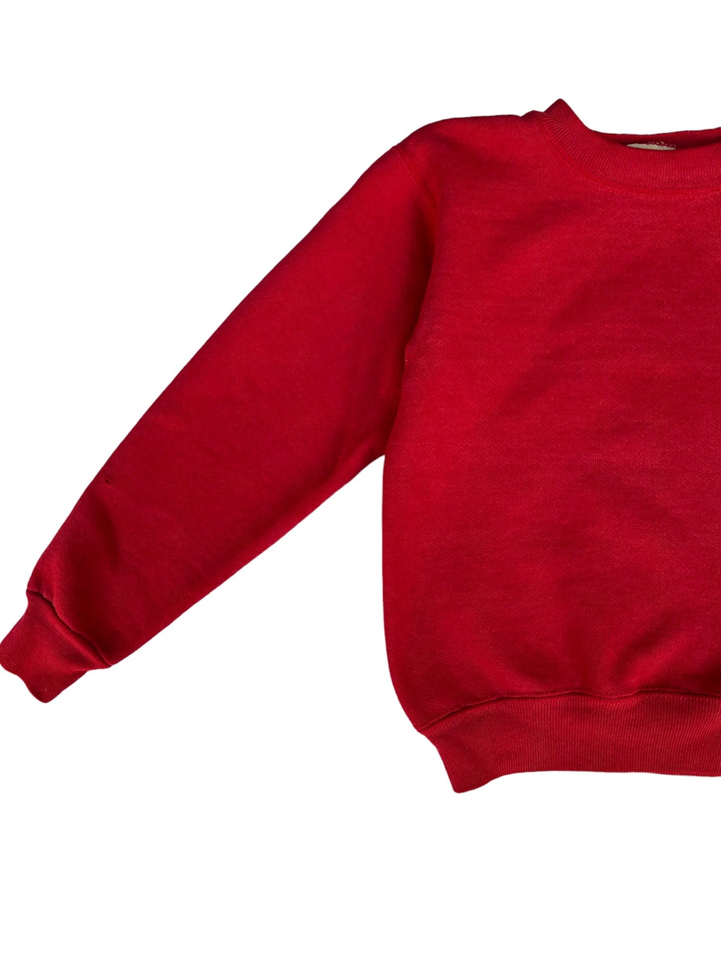 Sweat 90's rouge - 6 ans