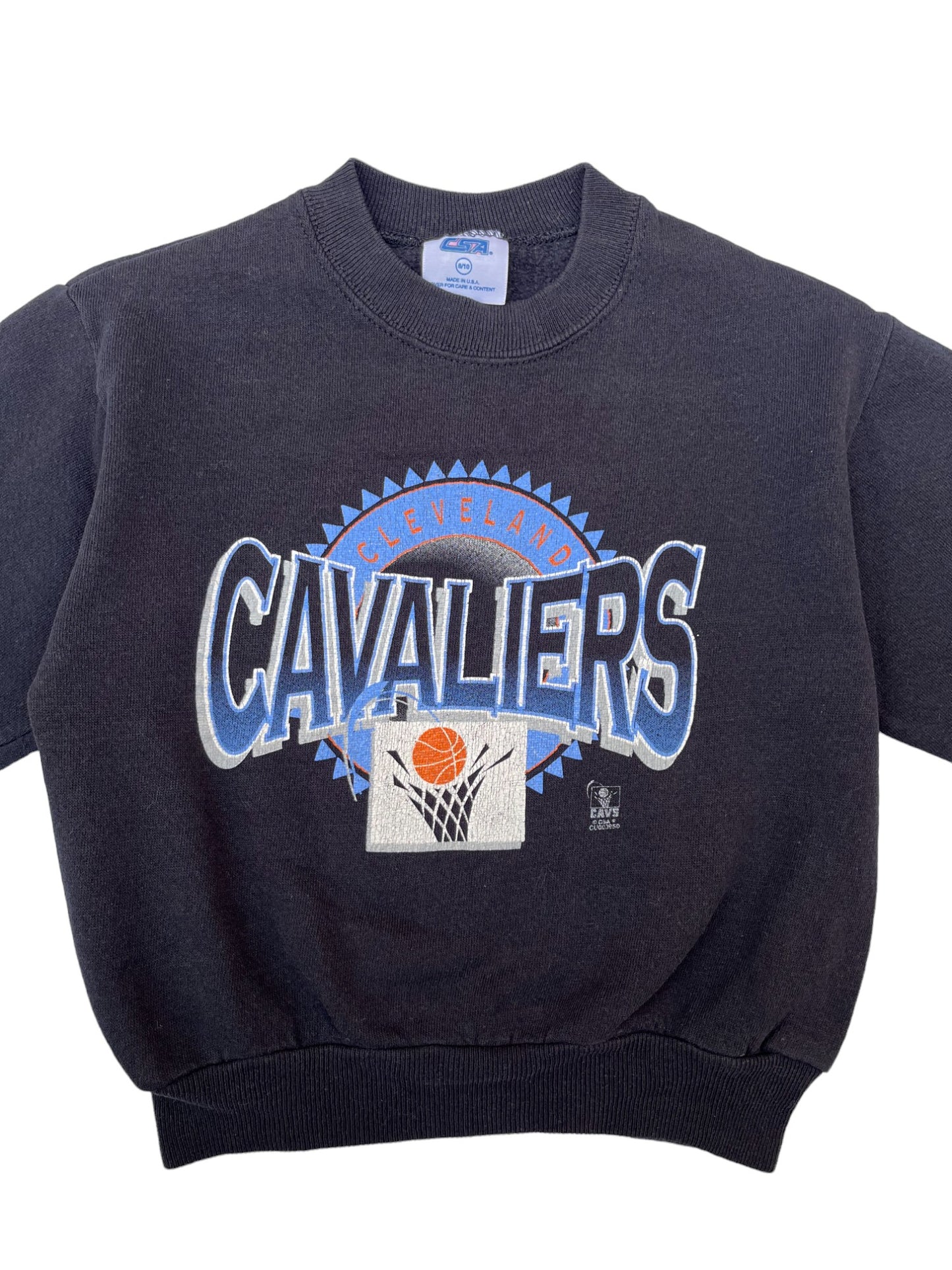 Sweat 90's noir Cavaliers - 8 ans