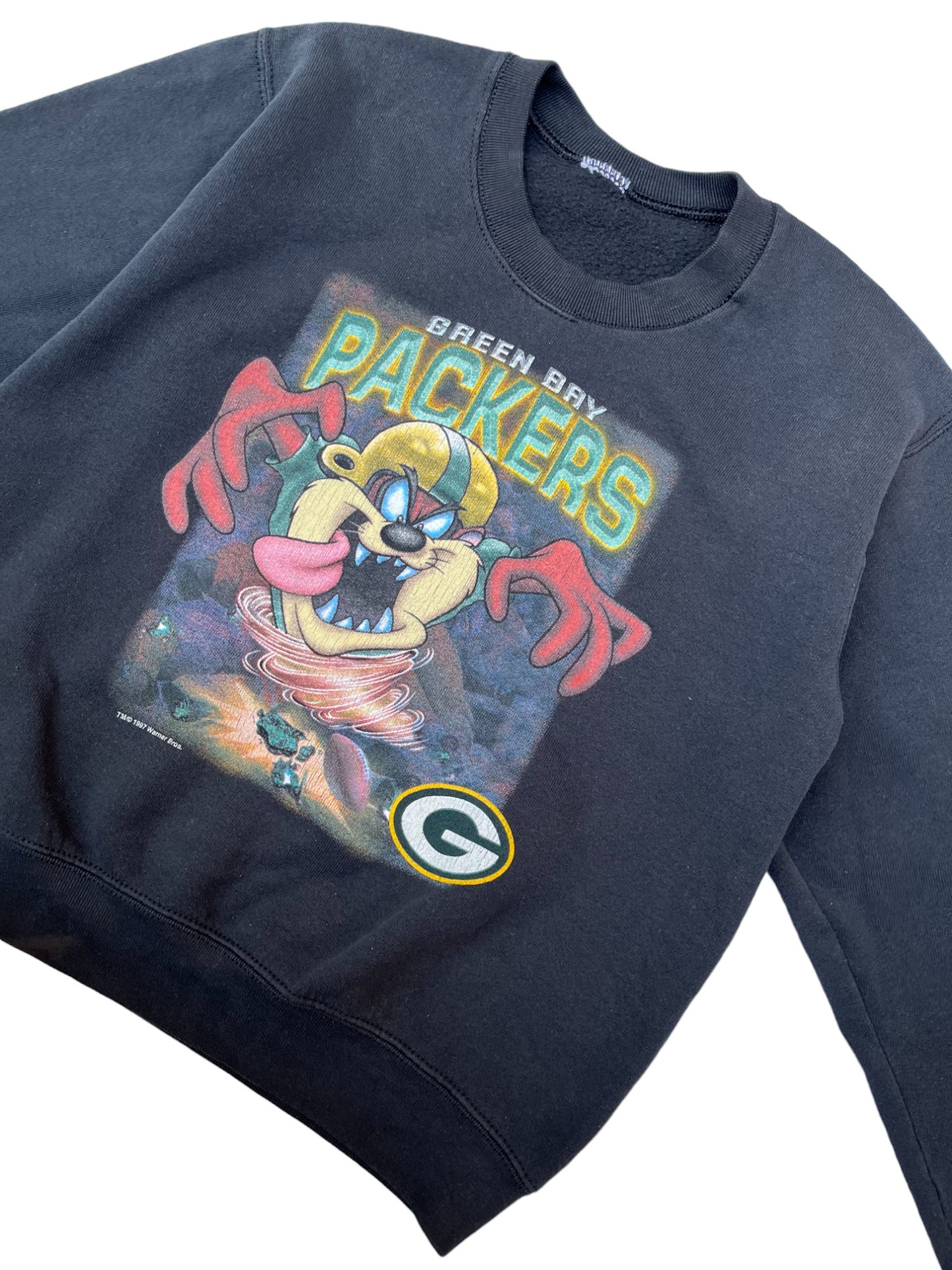 Sweat 90's noir packers - 10/12 ans