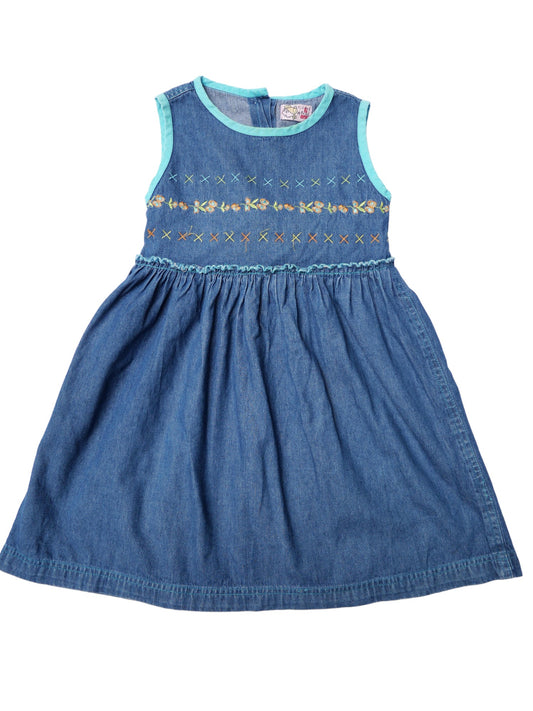 Robe en jean vintage - 6 ans