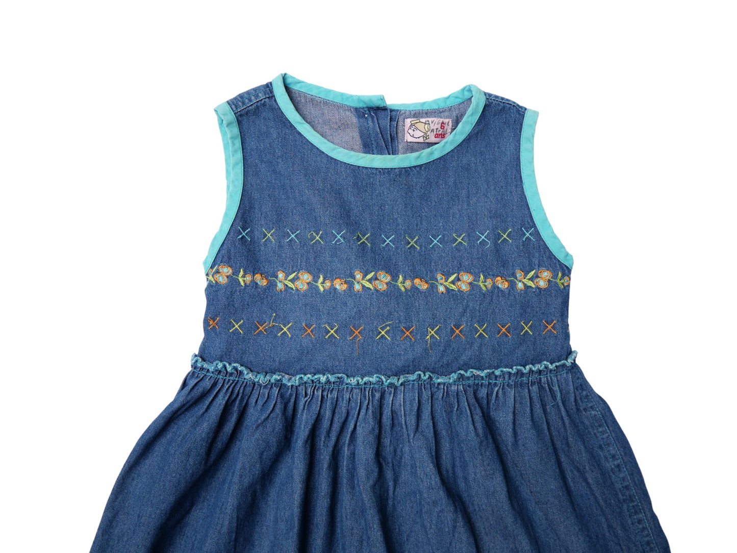 Robe en jean vintage - 6 ans