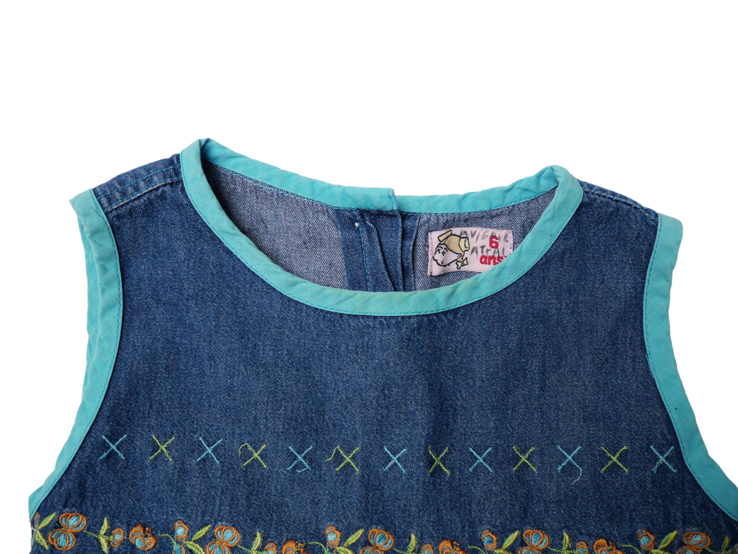 Robe en jean vintage - 6 ans