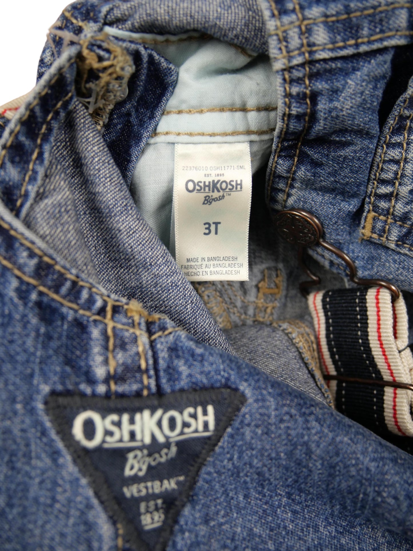 Salopette en jean Oshkosh - 3 ans